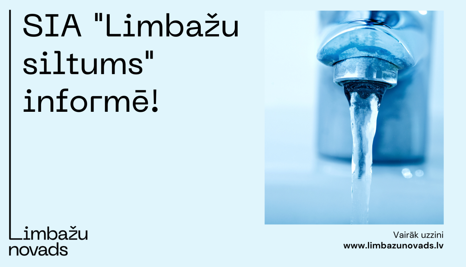 Informācija no SIA Limbažu siltums