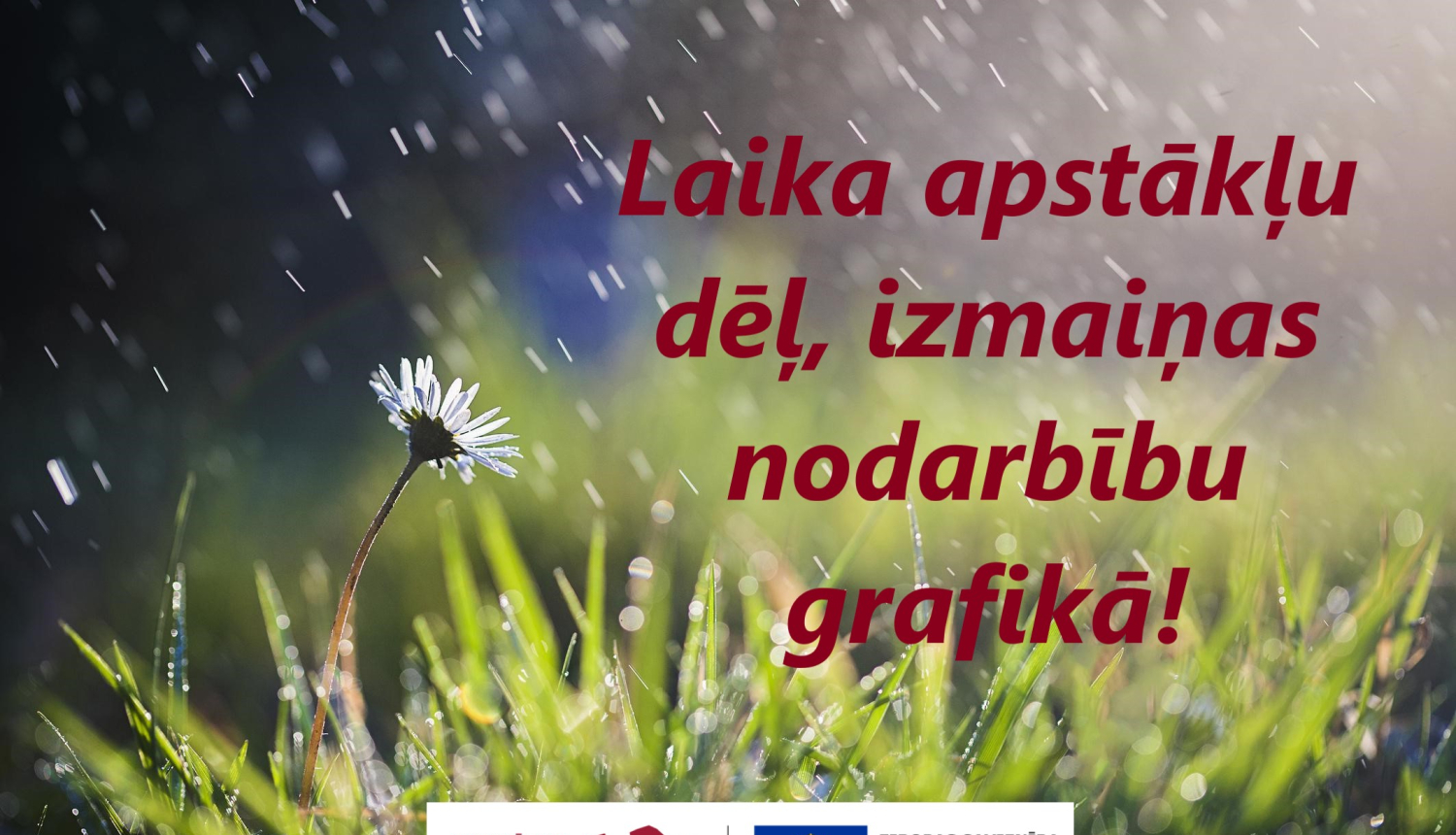 Izmaiņas vingrošanas nodarbību grafikā