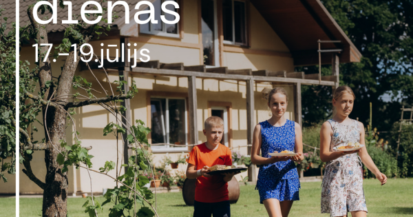 Limbažu novada pašvaldība aicina pieteikties "Mājas kafejnīcu dienām"