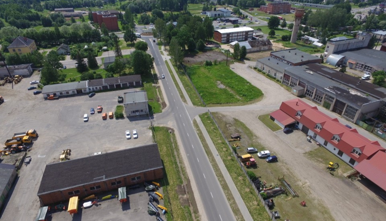 Uzņēmējdarbības attīstības veicināšanai Limbažu novada pašvaldība īstenojusi Mehanizācijas ielas pārbūves projektu