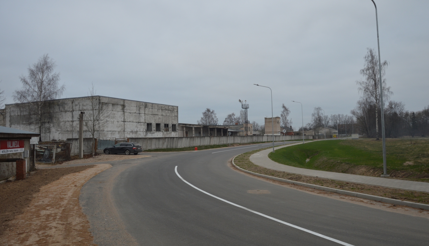 Pārbūvējot Noliktavu ielu, Limbažos attīstīta infrastruktūra uzņēmējdarbības atbalstam