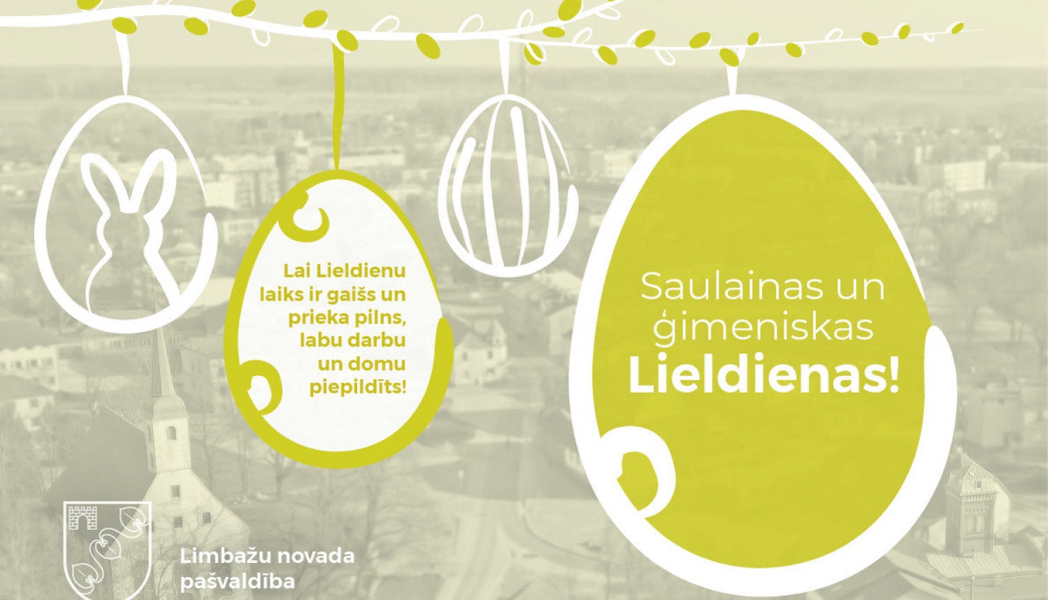 Saulainas un ģimeniskas Lieldienas!