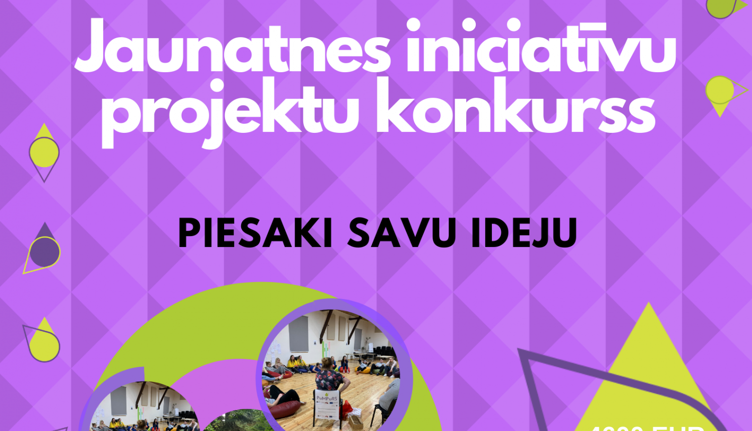 Aicina iesniegt jaunatnes iniciatīvas projektus mācību motivācijas palielināšanai