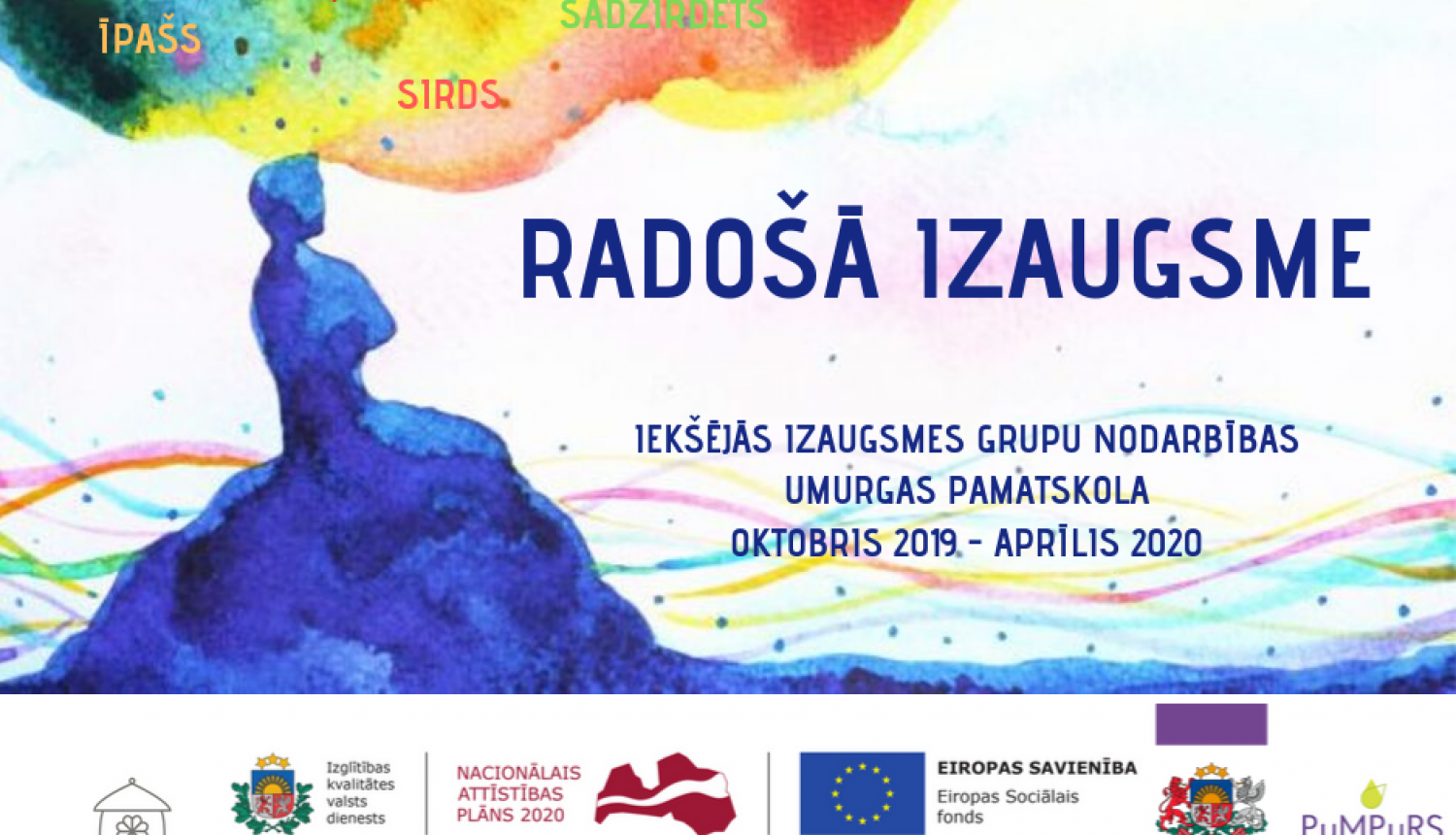 Limbažu novada Umurgas pamatskolā sāk realizēt projekta PUMPURS Jauniešu iniciatīvu projektu “Radošā izaugsme”