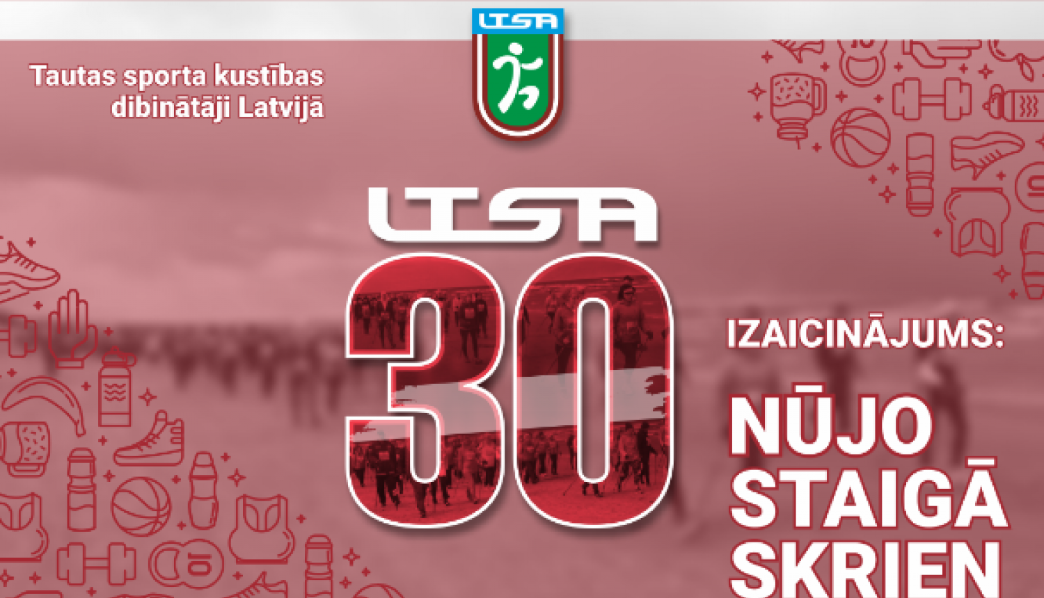 Jauns pavasara izaicinājums “LTSA 30”: nūjo, staigā, skrien