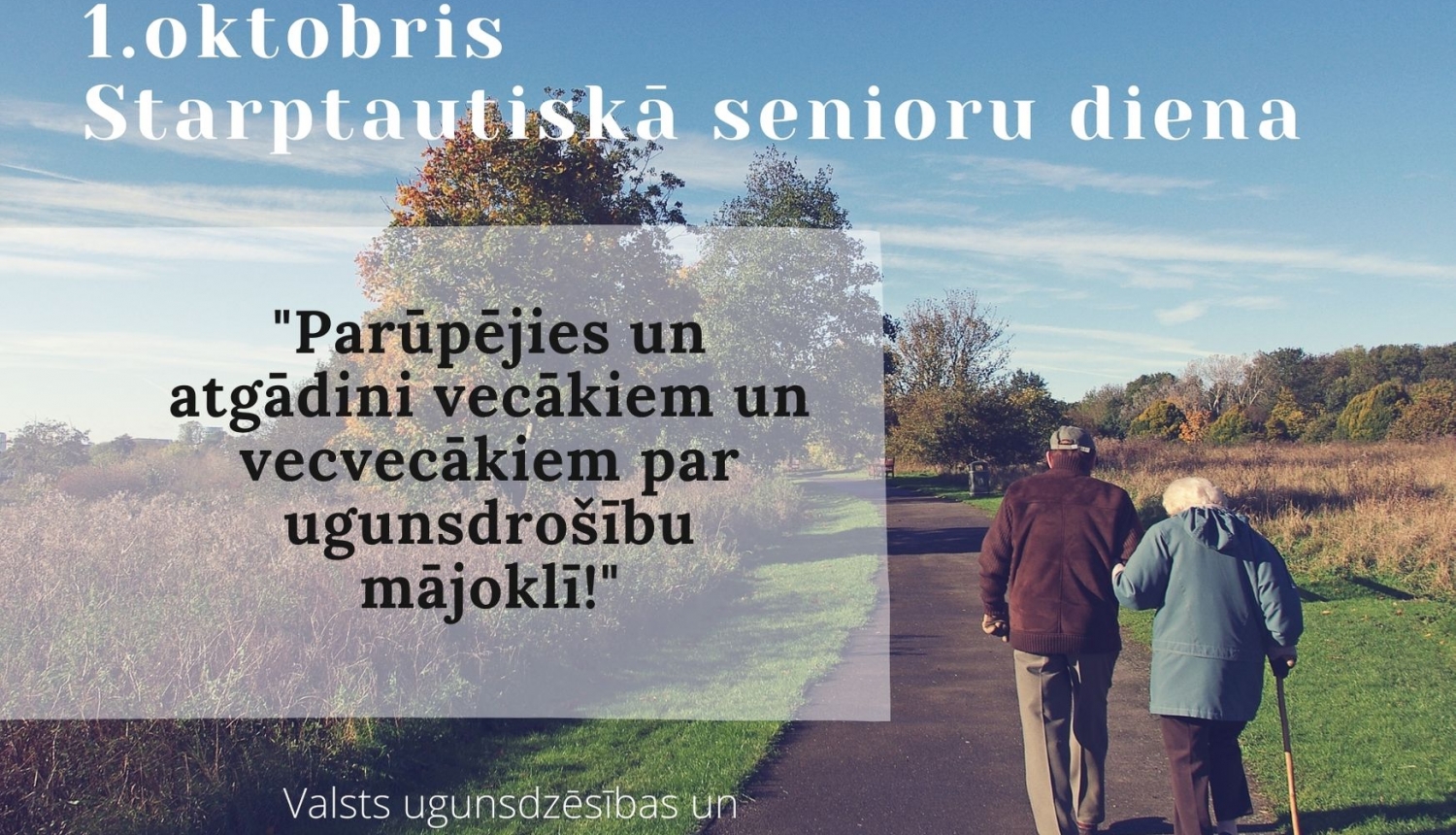 VUGD aicina parūpēties par vecāku un vecvecāku drošību!