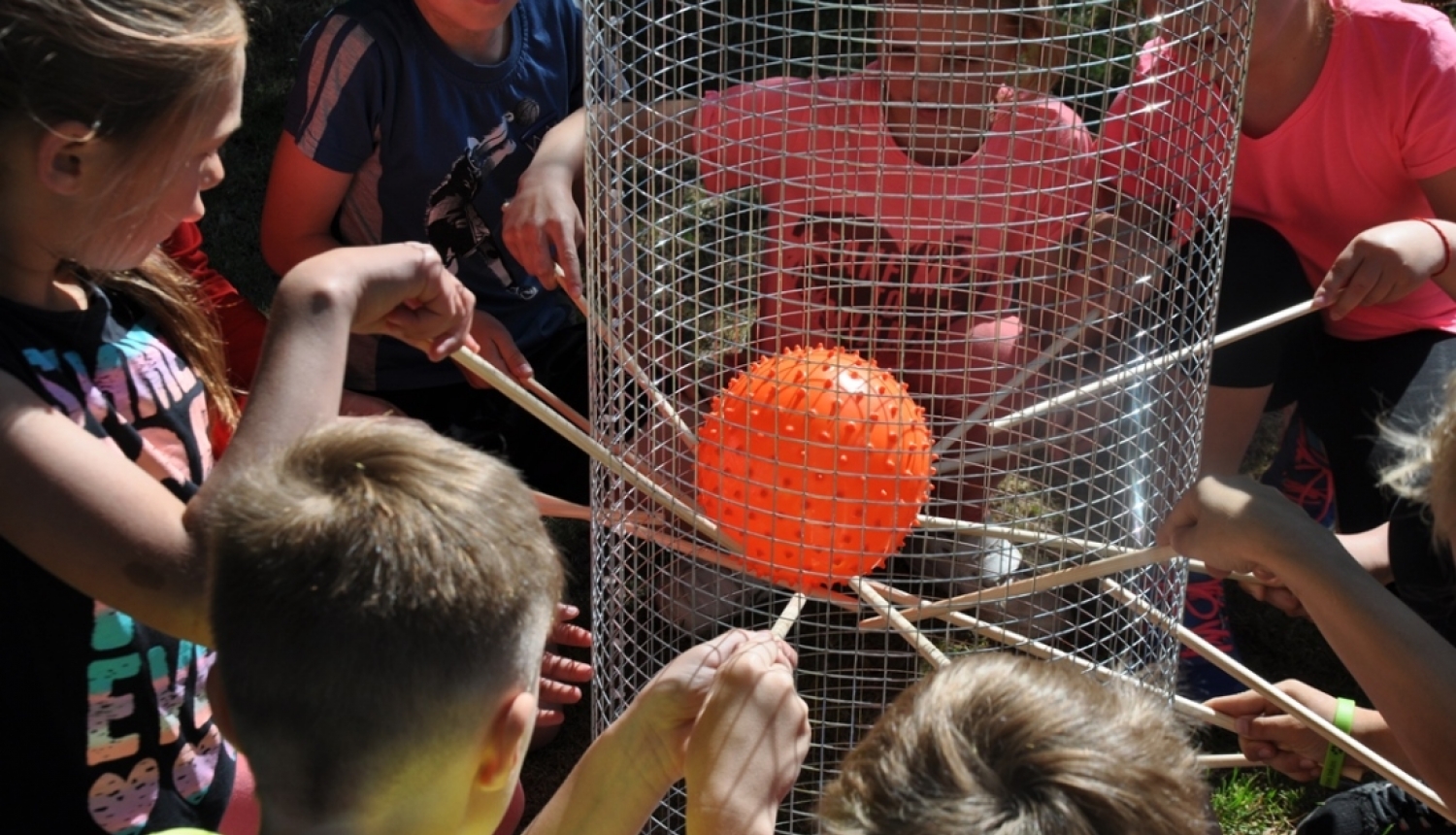 Latvijas Veselības nedēļas ietvaros Lādezerā iemēģina netradicionālo sporta inventāru