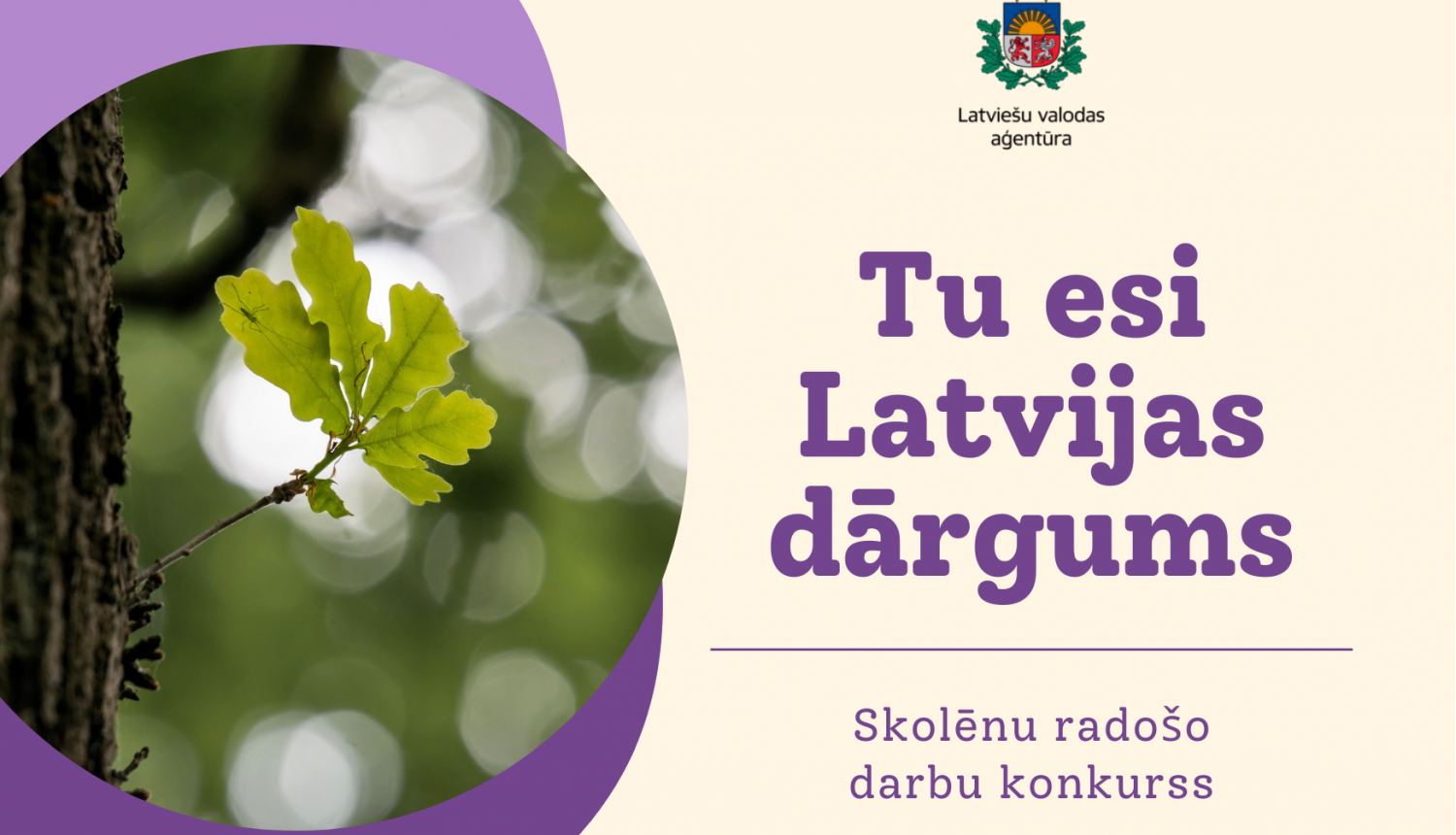 Tu esi Latvijas dārgums